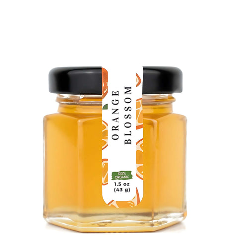 Organic Orange Blossom Honey – 100% Raw & Unfiltered | Happy Bees Market