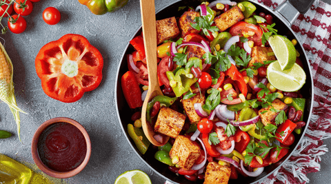 Honey-Soy Glazed Tofu Stir Fry