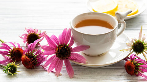 Wildflower Honey Lemon Tea made with raw Arizona honey from Happy Bees Market