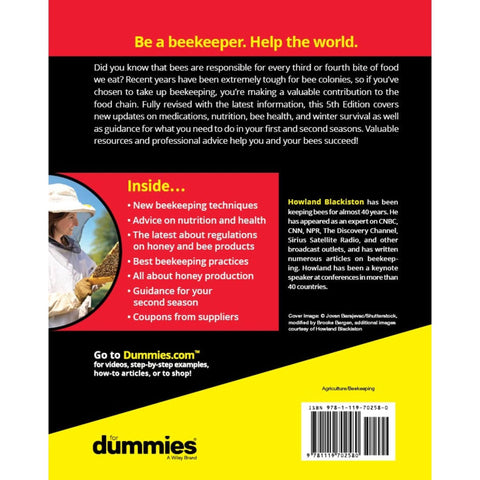 Beekeeping For Dummies, 5th Edition: The Ultimate Guide for Hobbyist Beekeepers