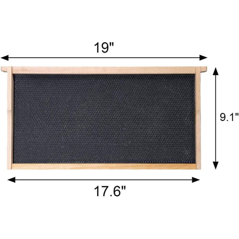 Tailored for Langstroth Beehives, coated in beeswax for rapid honeycomb formation. Crafted from premium materials for safety and durability. Easy assembly, seamless harvesting. 🐝