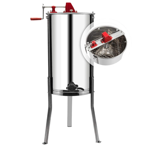 Enhance Your Beekeeping: Stainless Steel 3-Frame Honey Extractor