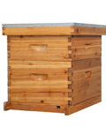 Double-Wax Coated Beehive Starter Kit | Solid Wood Construction | Beekeeping Essentials