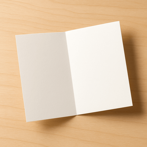 Hand-painted bee greeting card designed by local Arizona artist