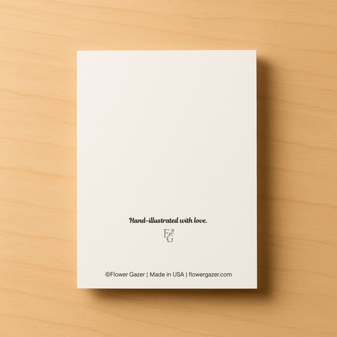 Set of handmade bee greeting cards – illustrated and colored by local artist