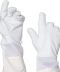 Elevate Your Beekeeping with Premium Ventilated Goatskin Leather Gloves