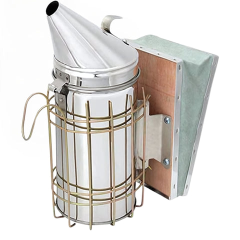 Premium Stainless Steel Beehive Smoker | Durable & Safe | Beekeeping Tool