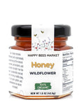 Desert-harvested Arizona wildflower honey in a 1.5oz jar.